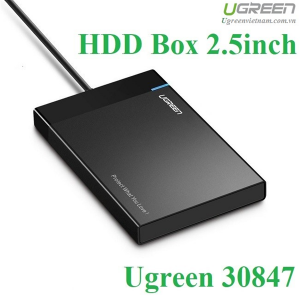 Hộp đựng ổ cứng 2,5 inch USB 3.0 chính hãng Ugreen 30847 cao cấp