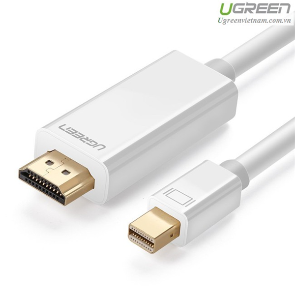 Cáp chuyển đổi mini DisplayPort to HDMI 3M cho Macbook air, Macbook Pro Ugreen 10419 Chính hãng