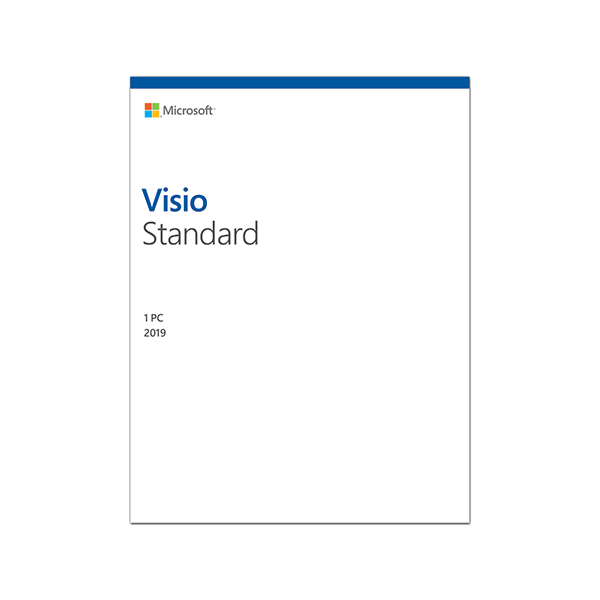 Microsoft Visio Standard 2019 D86-05822