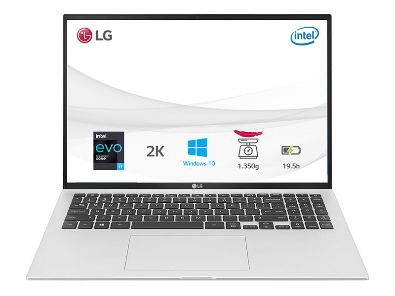 Máy tính xách tay LG 17Z90P G.AH76A5  I7-1165G7/16GB/512GB SSD/17.0" WQXGA/Win10/Quartz silver