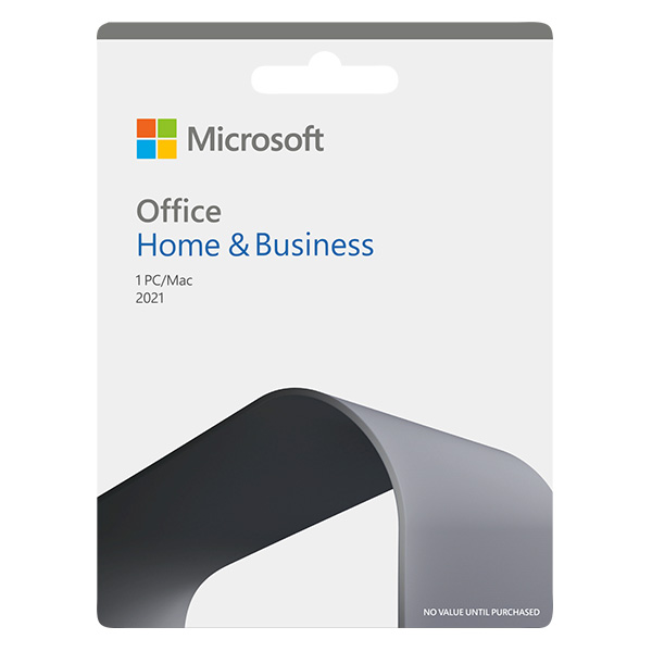 Office Home and Business 2021 English APAC EM Medialess T5D-03510 dùng được cho máy Window và Macbook