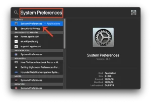 SystemPreferences Mac 1