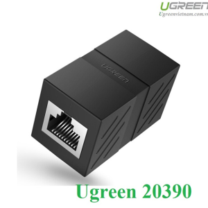 Đầu nối mạng tốc độ 10Gbps chính hãng Ugreen 20390 màu đen
